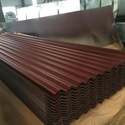 China Container Zinc Galvanized Corrugated Steel Iron Roofing Tole Sheets For Ghana for sale