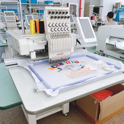 China 2022 New QHM Single Head Hotel Mountains Industrial Hat Embroidery Machine for sale