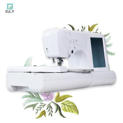 China Hotels Fully Functional Home Use Mini Computerized Embroidery Sewing Machine For Low Price for sale