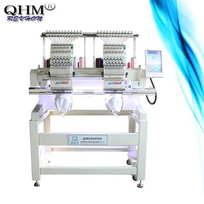 China Hotels 2 Head Computerized Embroidery Machine Customizable With Logos for sale