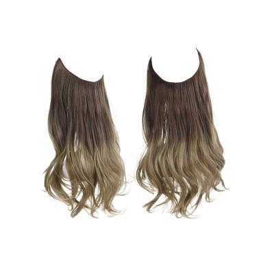 China Wholesale 100% Pure Original Natural Unprocessed Human Hair Fish Hair Extension Invisible Silk Line Hair for sale