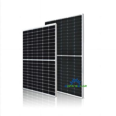 China Solar Powered Panel Competitive Price 430w 400w 500w 450w 550w PERC Solar Panel Fast Charging Mono Bifacial Mono Bifacial Price for sale