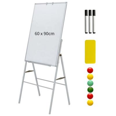 China Magnetism Factory Directly Sell White Board Customized New Designs Note Inflexible Whiteboard With Stand Holder for sale