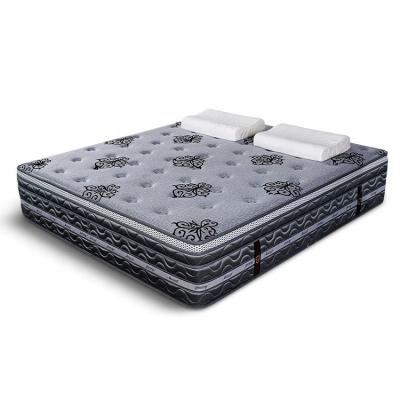 Chine Economy Supplier Fabric Nature Latex Memory Foam Luxury Queen Size Printed Knitted Hotel Mattress Double Foldable à vendre