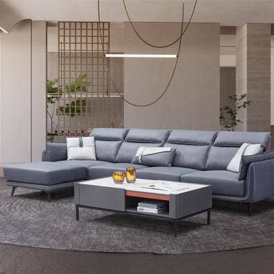 China Designer Sofa Living Room Custom Furniture Large Corner Sofa Combination Italian Living Room Convertible Fabric for sale