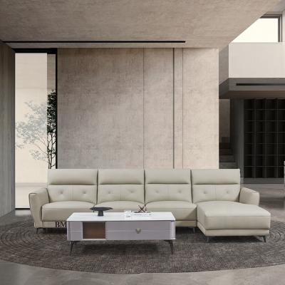 Cina Convertible Furniture Sofa Set Executive Button Tufted Chesterfield Leather Sofa Leather Couches And Living Room Sofas in vendita