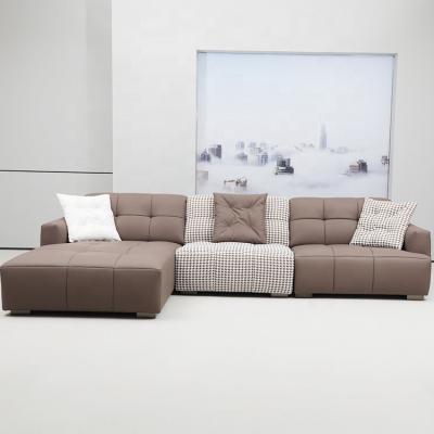 China (Others)Adjustable Home Furniture L Shape Living Room Large Corner Modern Simple Sofa Designs Luxury Sofa Living Room Sofa Set Te koop