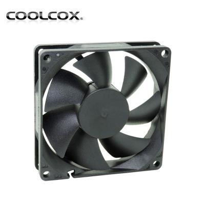 China PC CoolCox DC fan 80x80x20mm, 8020, suitable for PC case & chassis & server & air purifier for sale