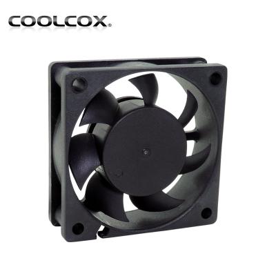 China Home Appliance CoolCox Exhaust Fan 60x60x20mm, 6020 Suitable for Converter & Cooker & Printer & Projector for sale