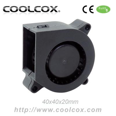 China Other DC 40x40x20mm air cooler fan, 4020 mini fan, 4020 CoolCox fan 5V or 12V fan, tubo fan for sale