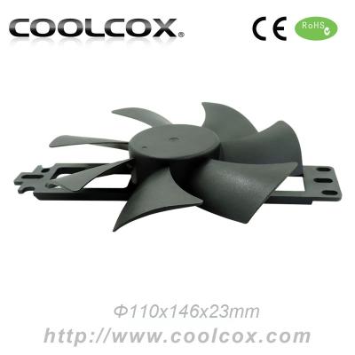 China Other CoolCox 12025 bladeless fan, DC 12v/18V/24V cooker fan, 12025 electric fan, fridge fan, D 110x23mm frameless teapot fan for sale