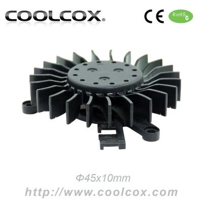 China Other CoolCox 50mm fan frameless fan, 5cm graphics card fan, 45mm frameless fan, VGA bladeless fan D 45x10mm for sale