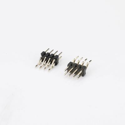 China All pin header connector 2mm pitch 8 pin PCB header male connector smd bergstrip electrical dual row sector board for board horizontal for sale