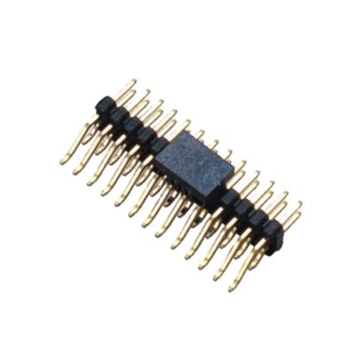 China All Sector 26 Pin Header Electrical Connector With 2mm Pitch Row Dual 90 Degree Surface Mount Technology for sale