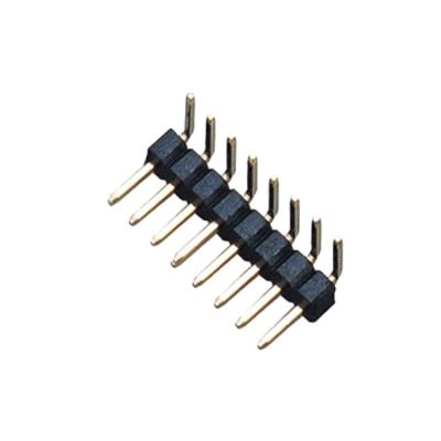 China All Electrical Sector 2.0mm Pitch 8 Pin Connector Right Angle Single Row Male PIN HEADER CONNECTOR for sale