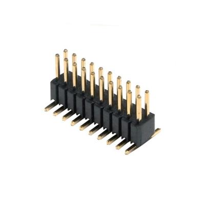 China All Area Pin Header Connector 20 Pin Pitch 0.8mm Pitch 0.8mm Pin PCB Header Connector SMT Electrical Panel To Board 1.2 Row Double Row Spacing WINPIN mm for sale