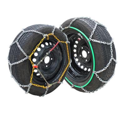 China Snowy 4WD SUV Icy Snow Chains Durable Alloy Steel Anti-Skid Car Snow Tire Chains for sale