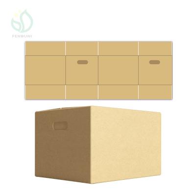 China Wholesale Factory Price Recyclable Custom Logo Small Single Wall Cardboard Recycle Mobile Delivery Shipping Corrugated Box for sale