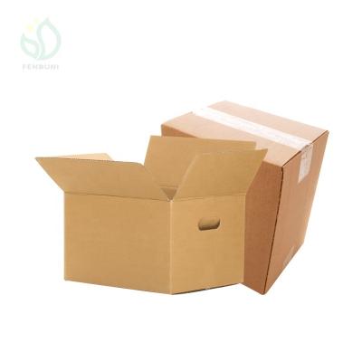 China Recycled Materials Customizable Packing Boxes / Stock Bulk Cartons With Low Shipping for sale