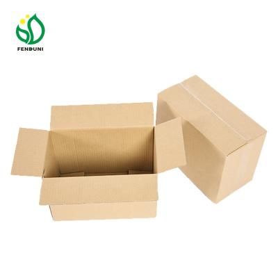 China Recycled Packing Materials Cardboard Paper Mailing Shipping Box Corrugated Cardboard for sale