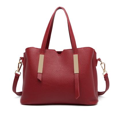 China Fashion women handbag 2021purple bagsHigh capacity women handbags for sale