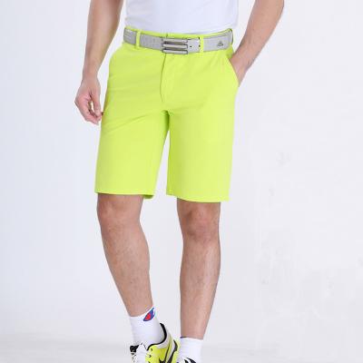 China Anti-Wrinkle Golf Club New Design Stylish Classic Men's 4 Way Stretch Golf Shorts Four-pocket Design European Style Breathable Slim Fit for sale