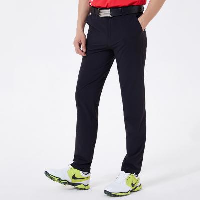 China Amazon Best Selling Viable Classic-Fit Men's Golf Flat Front Breathable Casual Pants Classic-Fit Breeches for sale