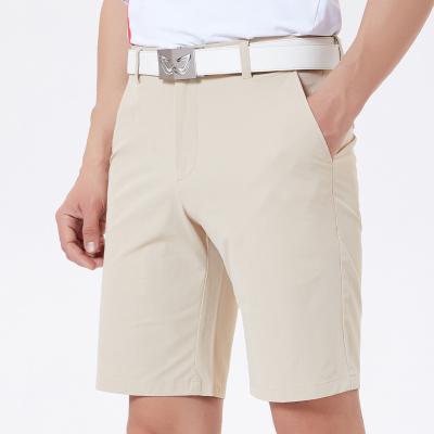 China Anti-Wrinkle In Low Current Price Factory Direct Selling Golf Clothes Moisture Wicking Workout Solid Color Quick Dry Empty Golf Shorts for sale