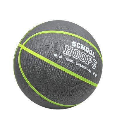 China Basketball Playing Wholesale Size 6 Official School Size Sports Basketball Ball Customized Rubber Custom 7 For Promotion for sale