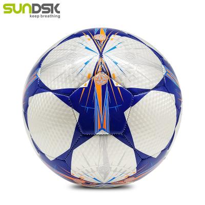 China Custom Size 5 Indoor Or Outdoor Game Machine Pitched PVC Soccer Soccer Ball for sale