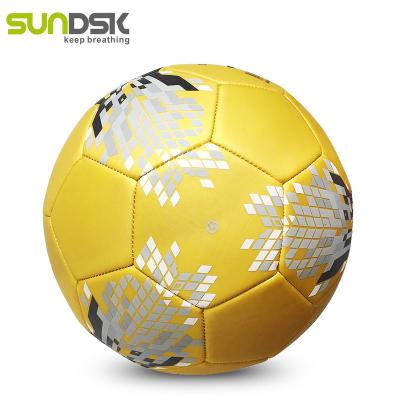 China Durable Futbol Balones Customize Logo Football Match TPU/PVC/PU Leather Soccer Ball Custom Size 5 for sale