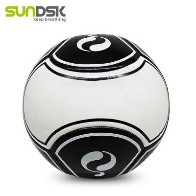 China Durable Outdoor Sport Custom 6 Panels PU Machine Stitched Soccer Ball for sale