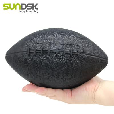 China Durable Custom Logo Small Size Rubber American Football For Kids for sale