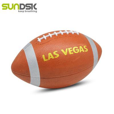 China Mini rubber fabrication pu american football hand shield american football with custom logo for sale