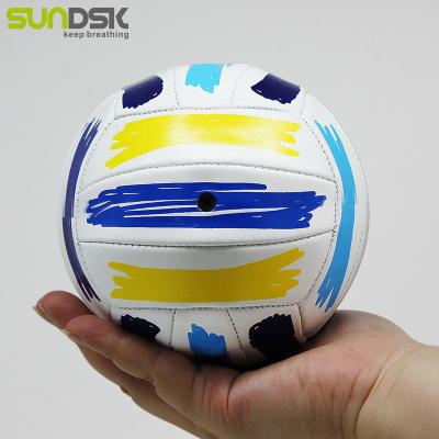 China Durable high quality custom made basque pelota voley machine pitted mini volleyball ball for kids kids for sale