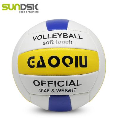 China Durable Size 5 Custom Design New Youth Women's Volleyball Price Soft Beach Volleyball Ball For Training for sale