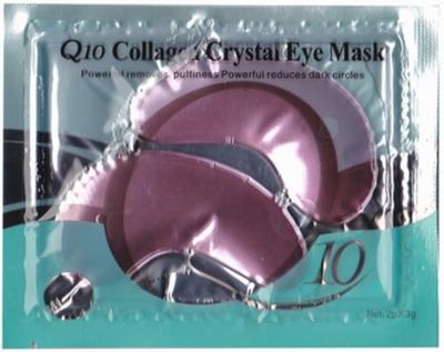 China Red Wine Q10 Collagen Crystal Eye Mask , Vitamin E Grape Seed Plant Extract for sale