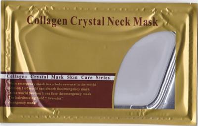 China Arruga anti del colágeno 24k del oro facial transparente de la máscara para el cuello SJ-055 en venta