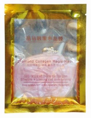 China Hydrolyzed Soy Protein Diamond Moisturizing Face Masks For Sensitive Skin SM-030 for sale