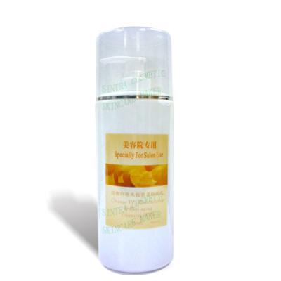 China Orange Moisturized Skin Lightening Cleanser 500ML For Facial Anti-aging KS-01 for sale