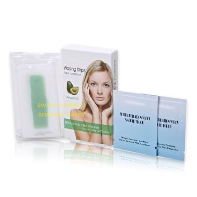 China Underarm Hair Removal Wax Strips  for sale