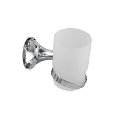 China Modern Toilet Use Wall Mounted Tumbler Holder Simple Bathroom Stainless Steel Cup Holder for sale