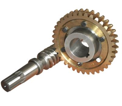 China Factory ratio 1 small white worm gear drive 10 30 90 degrees for sale