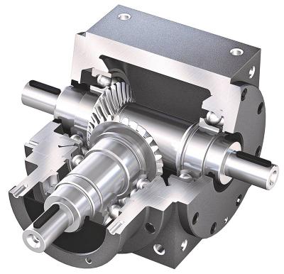 China Cheap Right Angle Machinery Repair Shops Transmission Bevel Gearboxes With Hollow Shaft for sale