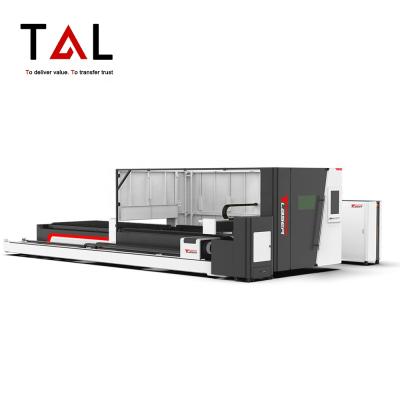 China T&L Brand Automated CNC Sheet Metal Fiber Laser Cutting Machine Loading Fiber 2kw 3kw 6kw for sale