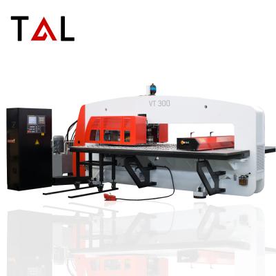 China Price Hydraulic Hydraulic Turret Hole Punching Machine T&L Brand CNC Punching Machine FANUC for sale