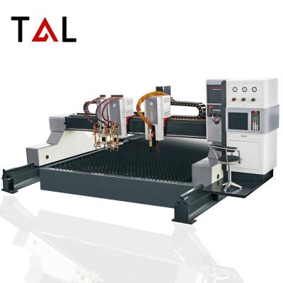 China Building Material Shops T&L Brand Gantry Type CNC Plasma Cutting Machine For Steel for sale