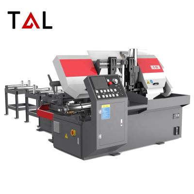 China Building Material Stores T&L Brand 330mm Full Automatic CNC C-33 Metal Band Saw Machine for sale