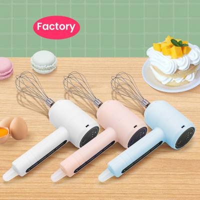 China Outdoor USB Smrt Kitchenaid Food Mixer Electric Egg Beater Mini Portable Rechargeable Handheld Mixer Dough for sale