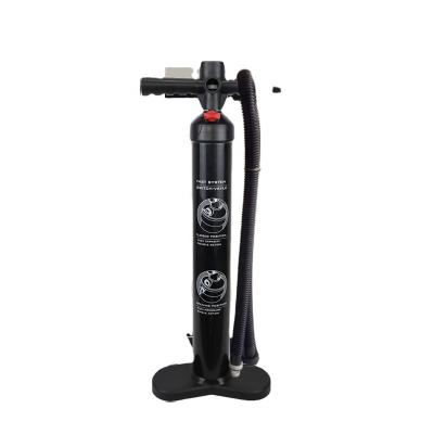 China Unisex Black Premium Good Quality Double Action Air Pump HP2 Classic Hand Pump For Inflatable Sip Paddle Board, Tent, Kayak, Boat for sale